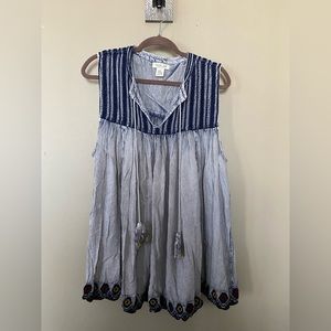 Flowy, rayon, Gypsy shirt